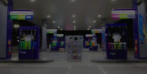 night gas station