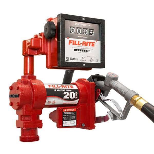 fill-rite pump with meter
